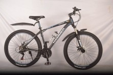 Гірський велосипед Hammer NEW S200 чорно-синій колеса 29'' рама 19'' промпідшипник