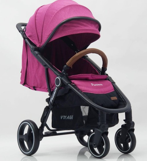 Коляска дитяча PANAMERA C689 Pink Рожева