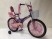 Велосипед дитячий двоколісний Racer-girl фіолетовий колеса 16''