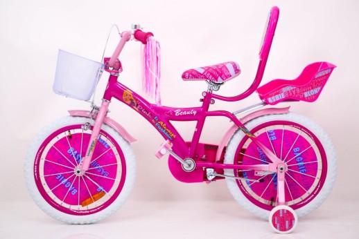 Велосипед двоколісний дитячий BEAUTY 18" рожевий