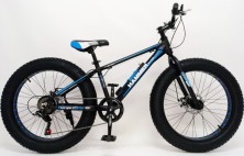 Велосипед "S800 HAMMER EXTRIME" Колёса 24’’х4,0. Алюминиевая рама 15’ черно-синий