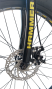 Гірський велосипед Hammer JUPITER FATBIKE жовтий колеса 26''