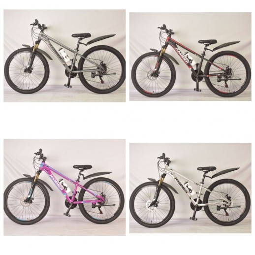 Гірський велосипед S-333 Hammer Junior срібло колеса 26'' рама 13''