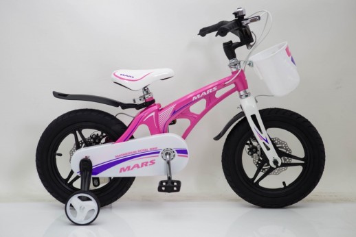 Велосипед дитячий двоколісний MARS 18" рожевий