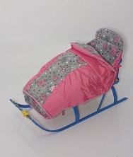 Теплий зимовий конверт-чохол для санок універсальний 