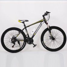 Гірський велосипед S200 HAMMER чорно-жовтий колеса 26’’х2,25 рама 17’’