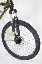 Гірський велосипед S200 HAMMER чорно-жовтий колеса 26’’х2,25 рама 17’’