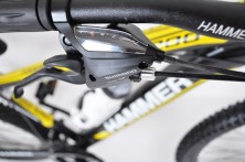 Гірський велосипед S200 HAMMER чорно-жовтий колеса 26’’х2,25 рама 17’’