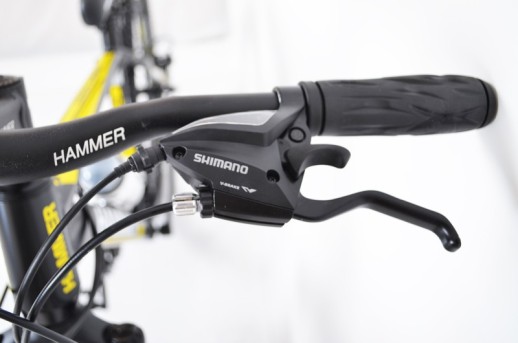 Гірський велосипед S200 HAMMER чорно-жовтий колеса 26’’х2,25 рама 17’’