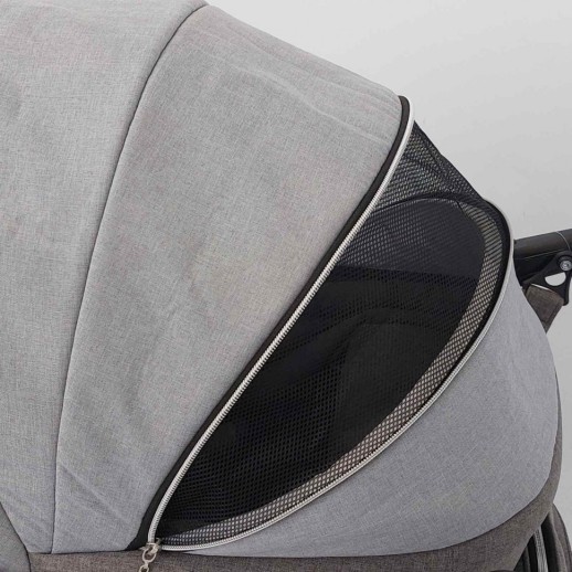Коляска дитяча BOSTON 2В1 екошкіра текстиль