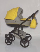 Коляска дитяча BELLINI екошкіра