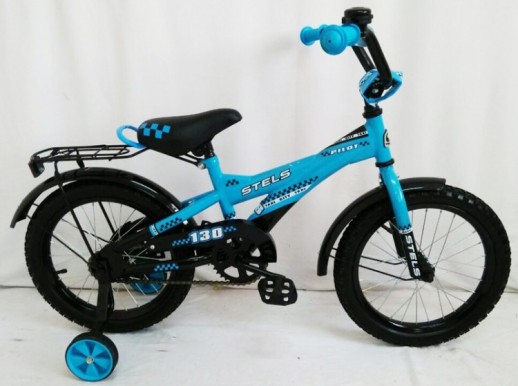 Велосипед Stels Pilot 16 - 130 ЗЕЛЕНЫЙ, ГОЛУБОЙ