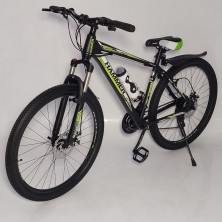 Гірський велосипед S300 BLAST-NEW чорно-зелений колеса 29'' рама 18''