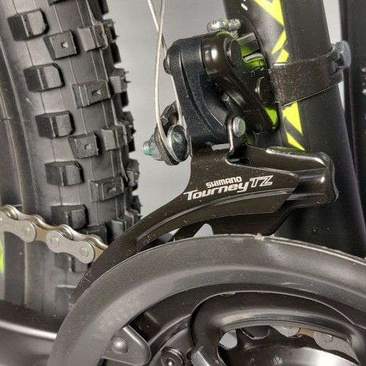 Гірський велосипед S300 BLAST-NEW чорно-зелений колеса 29'' рама 18''