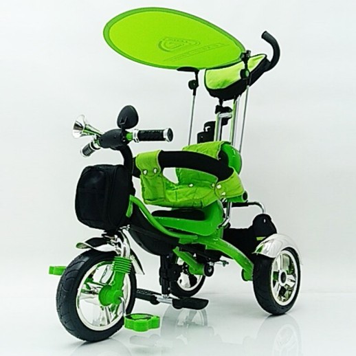 Велосипед дитячий триколісний Lexus-Trike LX-570 air wheels зелений