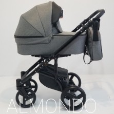Коляска дитяча ALMONDO 2в1 текстиль
