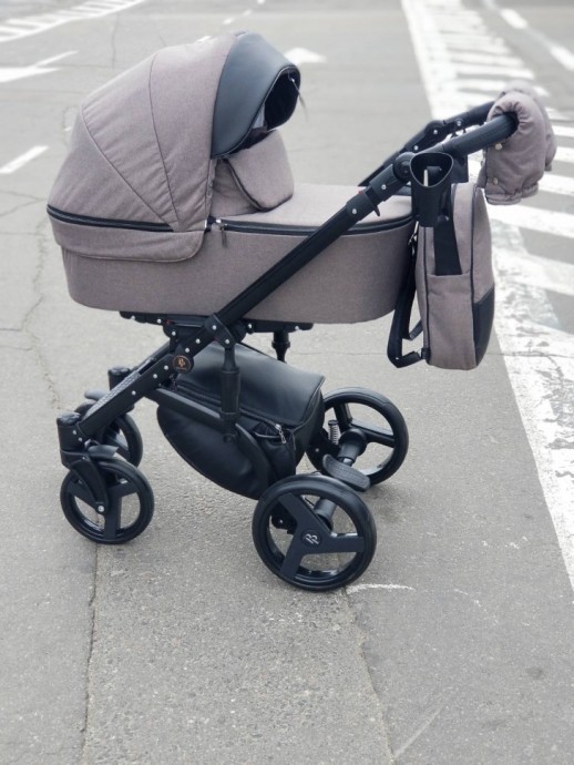 Коляска дитяча ALMONDO 2в1 текстиль