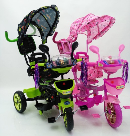 Детский велосипед WS-828R-2(NP) Черно-зеленый