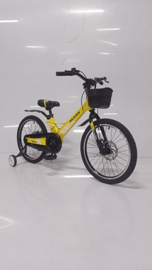 Велосипед дитячий двоколісний Mars-2 Evolution 20 дюймів жовтий