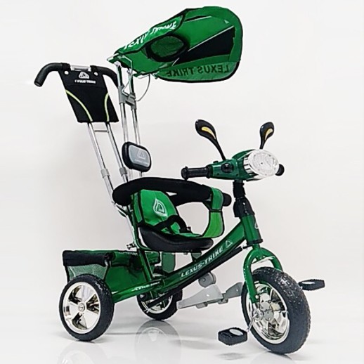 Велосипед дитячий триколісний WS862EW-M Green зелений (світиться фара)