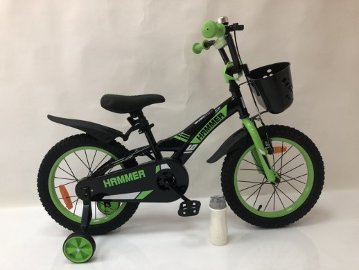 Велосипед дитячий двоколісний Hammer Smart H2021 зелений 20 дюймів