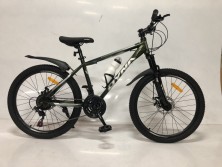 Гірський велосипед DYNA D50 зелений колеса 24'' рама 16''
