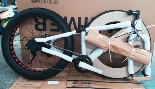 Велосипед "S800 HAMMER EXTRIME" Колёса 24’’х4,0. Алюминиевая рама 15’’ Чёрно-красный