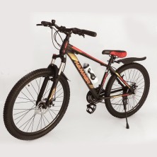 Гірський велосипед S300 BLAST червоно-золотий колеса 27.5'' рама 18''