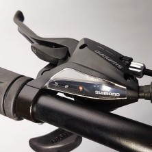 Гірський велосипед S300 BLAST чорно-зелений колеса 27.5'' рама 18''