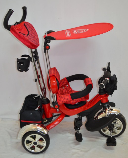 Велосипед дитячий триколісний Lexus-Trike LX-600 eva wheels Red червоний