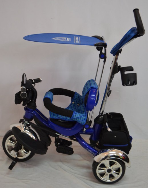 Велосипед дитячий триколісний Lexus-Trike LX-600 eva wheels Blue синій