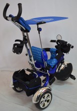 Велосипед дитячий триколісний Lexus-Trike LX-600 eva wheels Blue синій