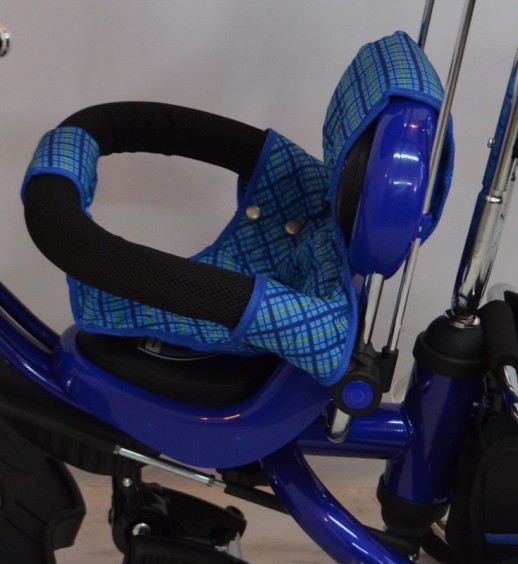 Велосипед дитячий триколісний Lexus-Trike LX-600 eva wheels Blue синій