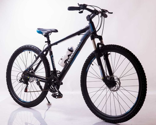Гірський велосипед S200 HAMMER чорно-синій колеса 29’’х2,25 рама 19’’