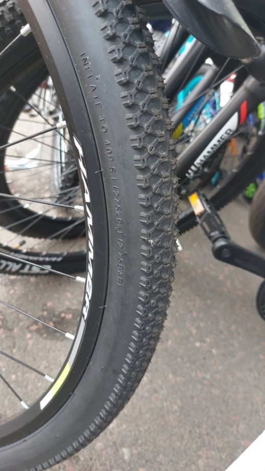 Гірський велосипед S200 HAMMER чорно-зелений колеса 29’’х2,25 рама 19’’