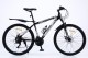 Гірський велосипед S100 HAMMER чорно-сірий колеса 26''