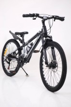 Гірський велосипед S100 HAMMER чорно-сірий колеса 26''