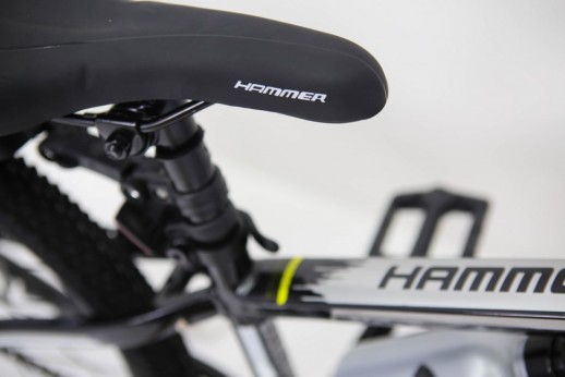 Гірський велосипед S100 HAMMER чорно-сірий колеса 26''