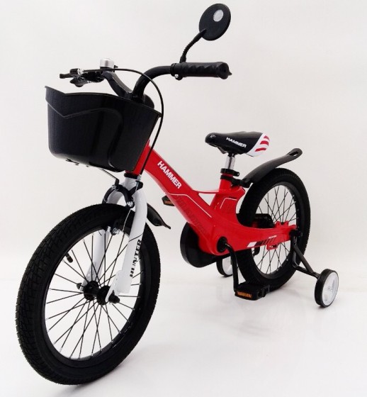 Велосипед  1650D-HAMMER HUNTER красный. Магниевая рама