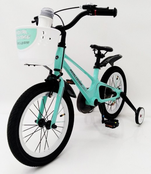 Велосипед 16-SHADOW Магниевая рама (Magnesium). Бирюзовый