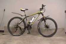 Гірський велосипед Hammer NEW S200 чорно-жовтий колеса 26'' рама 17'' промпідшипник