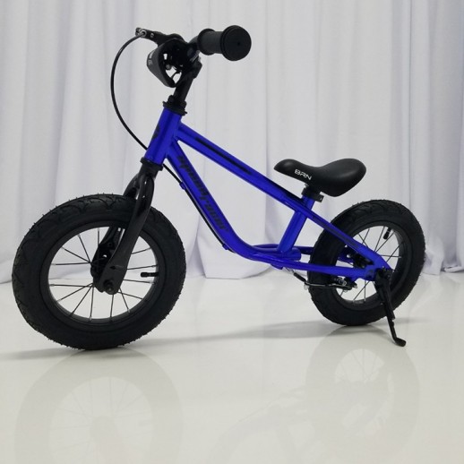 Біговел 12" (BRN) B-2 синій колеса з камерою