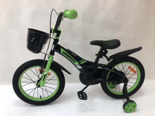 Велосипед дитячий  - Hammer Smart -H2021 ,20 дюймов,  цвет  Зеленый\ Оранжевый\ Синий