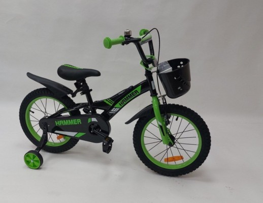 Велосипед дитячий  - Hammer Smart -H2021 ,20 дюймов,  цвет  Зеленый\ Оранжевый\ Синий