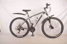 Гірський велосипед Hammer NEW S200 графіт колеса 24'' покришка GST JET ARMOR рама 14'' промпідшипник